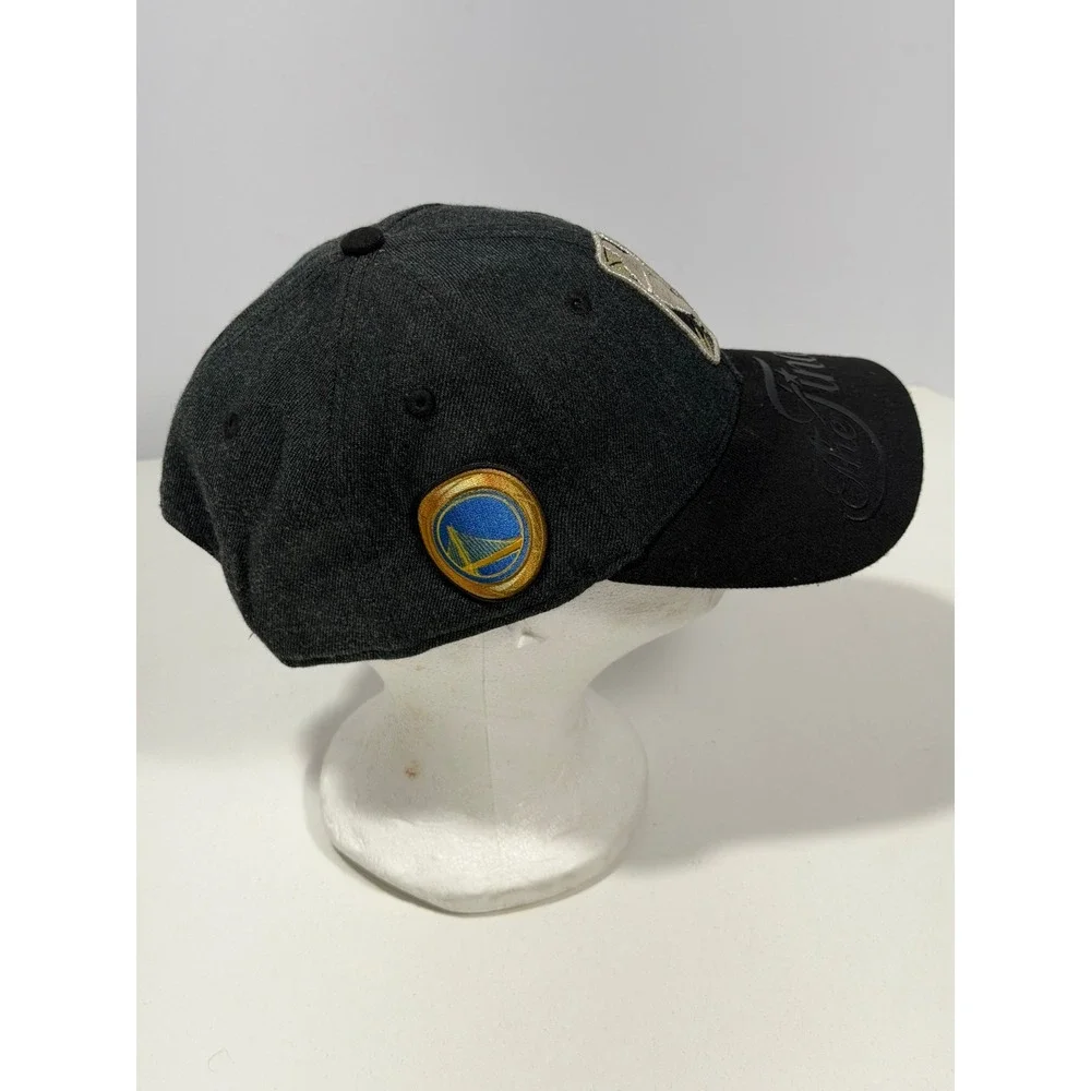 New Era 9FORTY Golden State Warriors NBA‎ Finals Snapback Hat Grey Black Cap